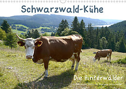 Kalender Schwarzwald-Kühe - Die Hinterwälder (Wandkalender 2023 DIN A3 quer) von Stefanie Goldscheider, Biothemen
