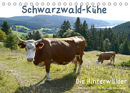Kalender Schwarzwald-Kühe - Die Hinterwälder (Tischkalender 2023 DIN A5 quer) von Stefanie Goldscheider, Biothemen