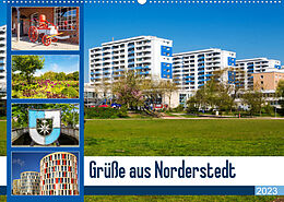 Kalender Grüße aus Norderstedt (Wandkalender 2023 DIN A2 quer) von D.E.T. photo impressions