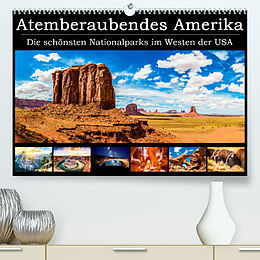 Kalender Atemberaubendes Amerika - Die schönsten Nationalparks im Westen der USA (Premium, hochwertiger DIN A2 Wandkalender 2023, Kunstdruck in Hochglanz) von Michael Neumayer