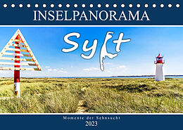 Kalender SYLT Inselpanorama (Tischkalender 2023 DIN A5 quer) von Andrea Dreegmeyer