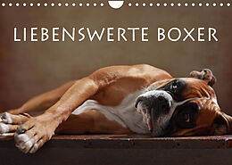Kalender Liebenswerte Boxer (Wandkalender 2023 DIN A4 quer) von Jana Behr