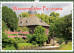 Kalender Wassermühlen Panorama Niederrhein Brüggen-Wegberg (Wandkalender 2023 DIN A4 quer) von Michael Jäger, mitifoto