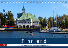 Kalender Finnland - Durch Seenlandschaften zum Polarkreis (Tischkalender 2023 DIN A5 quer) von Angelika Stephan