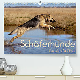 Kalender Schäferhunde - Freunde auf 4 Pfoten (Premium, hochwertiger DIN A2 Wandkalender 2023, Kunstdruck in Hochglanz) von Natascha Ebsen