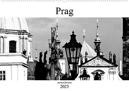 Kalender Prag monochrom (Wandkalender 2023 DIN A2 quer) von happyroger