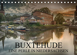 Kalender Buxtehude - Eine Perle in Niedersachsen (Tischkalender 2023 DIN A5 quer) von Wolfgang Schwarz