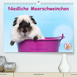 Kalender Niedliche Meerschweinchen (Premium, hochwertiger DIN A2 Wandkalender 2023, Kunstdruck in Hochglanz) von Jeanette Hutfluss
