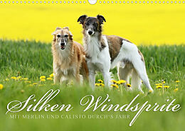 Kalender Silken Windsprite - Mit Merlin und Calisto durch´s Jahr 2023 (Wandkalender 2023 DIN A3 quer) von Maike Müller - GoldenMerlo.de