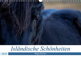 Kalender Isländische Schönheiten (Wandkalender 2023 DIN A3 quer) von Birgit Korber