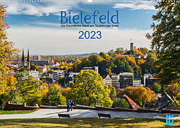 Kalender Bielefeld - Die freundliche Stadt am Teutoburger Wald (Wandkalender 2023 DIN A2 quer) von Wolf Kloss