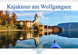 Kalender Kajaktour am Wolfgangsee (Wandkalender 2023 DIN A3 quer) von Henryk Schwarzer