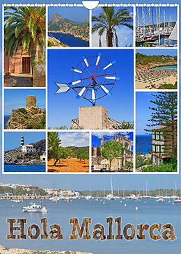 Kalender Hola Mallorca (Wandkalender 2023 DIN A4 hoch) von Paul Michalzik