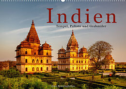 Kalender Indien: Tempel, Paläste und Grabmäler (Wandkalender 2023 DIN A2 quer) von Jens Benninghofen