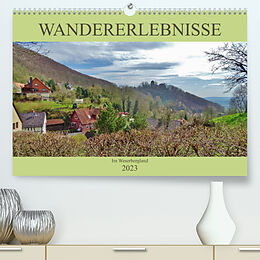 Kalender Wandererlebnisse im Weserbergland (Premium, hochwertiger DIN A2 Wandkalender 2023, Kunstdruck in Hochglanz) von Andrea Janke