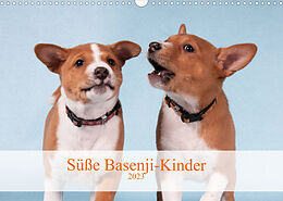 Kalender Süße Basenji-Kinder (Wandkalender 2023 DIN A3 quer) von Angelika Joswig