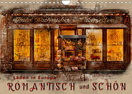 Kalender Läden in Europa - romantisch und schön (Wandkalender 2023 DIN A4 quer) von Peter Roder