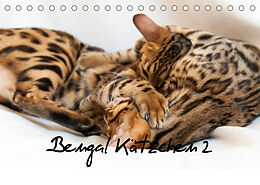 Kalender Bengal Kätzchen 2 (Tischkalender 2023 DIN A5 quer) von Sylke Enderlein - Bethari Bengals