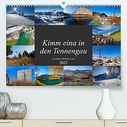 Kalender Kimm eina in den Tennengau (Premium, hochwertiger DIN A2 Wandkalender 2023, Kunstdruck in Hochglanz) von Christa Kramer