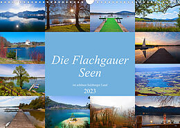 Kalender Die Flachgauer Seen (Wandkalender 2023 DIN A3 quer) von Christa Kramer