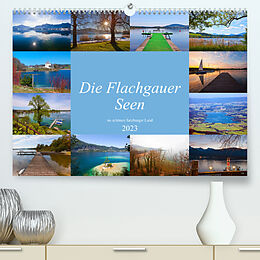 Kalender Die Flachgauer Seen (Premium, hochwertiger DIN A2 Wandkalender 2023, Kunstdruck in Hochglanz) von Christa Kramer