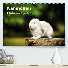 Kalender Kaninchen klein und putzig (Premium, hochwertiger DIN A2 Wandkalender 2023, Kunstdruck in Hochglanz) von Yvonne Janetzek