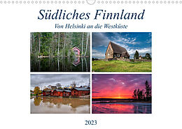 Kalender Südliches Finnland (Wandkalender 2023 DIN A3 quer) von Peter Härlein