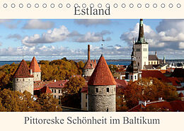 Kalender Estland - Pittoreske Schönheit im Baltikum (Tischkalender 2023 DIN A5 quer) von Bernd Becker