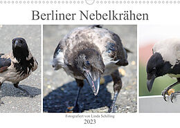 Kalender Berliner Nebelkrähen (Wandkalender 2023 DIN A3 quer) von Linda Schilling