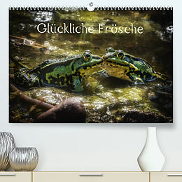 Kalender Glückliche Frösche (Premium, hochwertiger DIN A2 Wandkalender 2023, Kunstdruck in Hochglanz) von Kathrin Gawlik