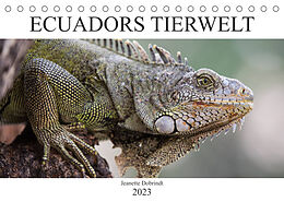 Kalender Ecuadors Tierwelt (Tischkalender 2023 DIN A5 quer) von Jeanette Dobrindt