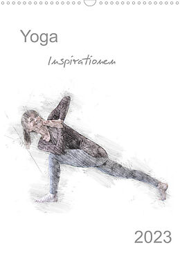 Kalender Yoga Inspirationen - Familienplaner (Wandkalender 2023 DIN A3 hoch) von Isabella Thiel
