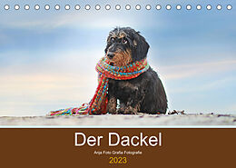 Kalender Der Dackel (Tischkalender 2023 DIN A5 quer) von Anja Foto Grafia Fotografie