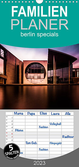 Kalender Familienplaner berlin specials (Wandkalender 2023 , 21 cm x 45 cm, hoch) von Stefan Björn Buder