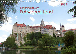 Kalender Sehenswertes im Schwaben-Land (Wandkalender 2023 DIN A4 quer) von Angelika Keller