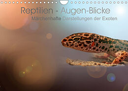 Kalender Reptilien - Augen-Blicke. Märchenhafte Darstellungen der Exoten (Wandkalender 2023 DIN A4 quer) von Brigitte Jaritz