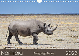 Kalender Namibia - einzigartige Tierwelt (Wandkalender 2023 DIN A4 quer) von Christian Alpert