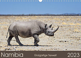 Kalender Namibia - einzigartige Tierwelt (Wandkalender 2023 DIN A3 quer) von Christian Alpert
