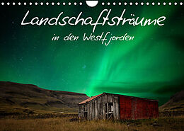 Kalender Landschaftsträume in den Westfjorden (Wandkalender 2023 DIN A4 quer) von Klaus Gerken