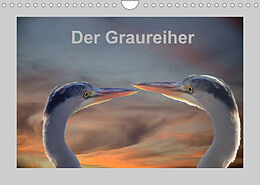 Kalender Der Graureiher (Wandkalender 2023 DIN A4 quer) von Rufotos