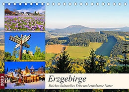Kalender Erzgebirge - Reiches kulturelles Erbe und erholsame Natur (Tischkalender 2023 DIN A5 quer) von LianeM