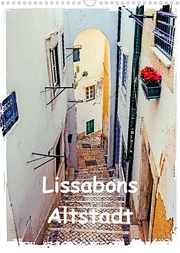 Kalender Lissabons Altstadt (Wandkalender 2023 DIN A3 hoch) von Gabi Hampe