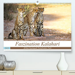 Kalender Faszination Kalahari (Premium, hochwertiger DIN A2 Wandkalender 2023, Kunstdruck in Hochglanz) von Wibke Woyke
