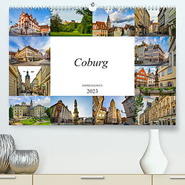 Kalender Coburg Impressionen (Premium, hochwertiger DIN A2 Wandkalender 2023, Kunstdruck in Hochglanz) von Dirk Meutzner