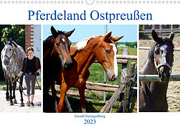 Kalender Pferdeland Ostpreußen - Gestüt Georgenburg (Wandkalender 2023 DIN A3 quer) von Henning von Löwis of Menar
