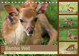 Kalender Bambis Welt (Tischkalender 2023 DIN A5 quer) von Heike Hultsch
