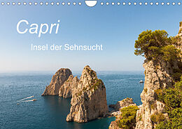Kalender Capri, Insel der Sehnsucht (Wandkalender 2023 DIN A4 quer) von Karin Dederichs