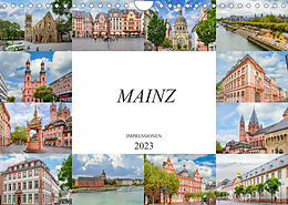 Kalender Mainz Impressionen (Wandkalender 2023 DIN A4 quer) von Dirk Meutzner