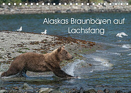 Kalender Grizzlybären im Katmai Nationalpark Alaska (Tischkalender 2023 DIN A5 quer) von Photo4emotion.com