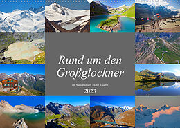 Kalender Rund um den Großglockner (Wandkalender 2023 DIN A2 quer) von Christa Kramer